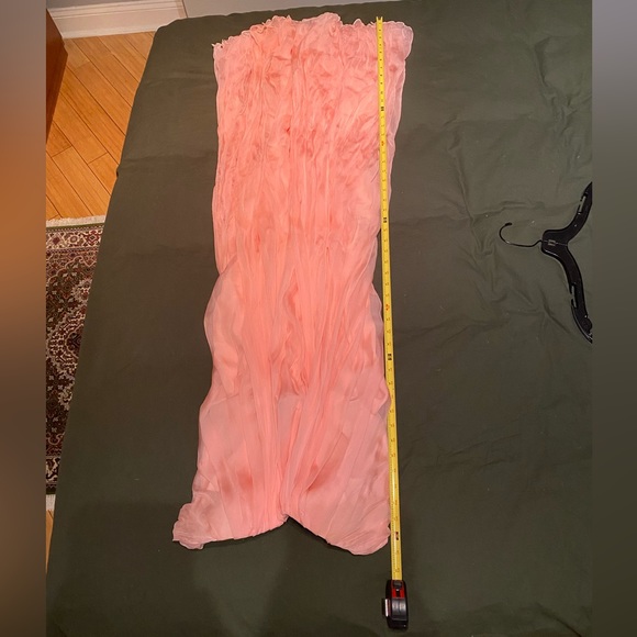 Alexander McQueen pink silk chiffon gown IT42 made in Italy S/S 2019 MSRP $3900 - Picture 16 of 16